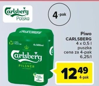 Carrefour Piwo carlsberg oferta