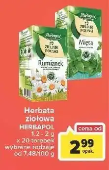 Carrefour Market Herbatka rumianek herbapol zielnik polski oferta