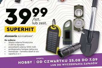 Biedronka Latarka solarna oferta