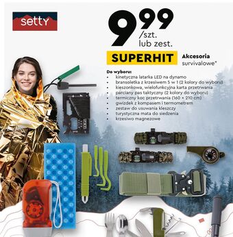 Biedronka Kieszonkowa kartka przetrwania setty oferta