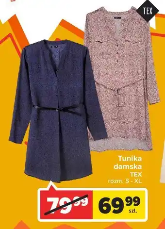 Carrefour Tunika damska s-xl tex oferta