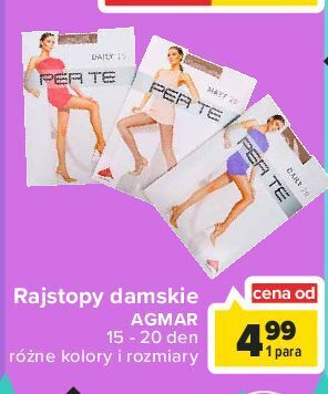 Carrefour Rajstopy damskie daily 20 den per te oferta