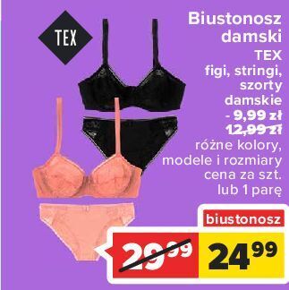 Carrefour Figi damskie tex oferta