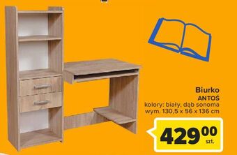 Carrefour Biurko antoś białe oferta