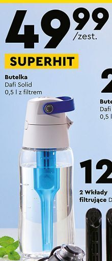 Biedronka Butelka solid 0.5 l dafi oferta