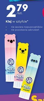 Biedronka Klej w sztyfcie astra oferta