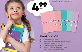 Biedronka Zeszyt a5 32 kartki linia oxford oferta