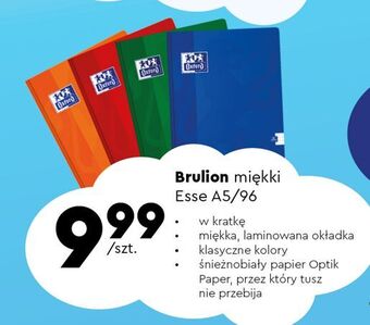 Biedronka Brulion esse b5 96 k. oxford oferta