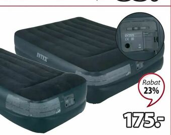 JYSK Materac dmuchany velour comfort oferta