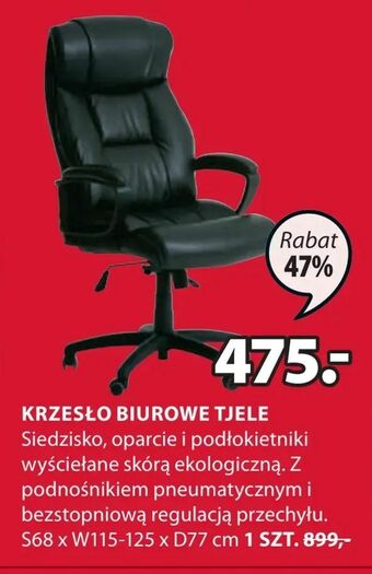 JYSK Krzesło biurowe tjele oferta