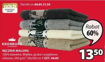 JYSK Ręcznik malung oferta
