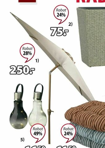 JYSK Parasol ogrodowy varsler oferta