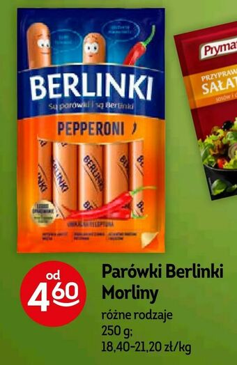 Żabka Parówki Berlinki Morliny oferta