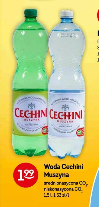 Żabka Woda Cechini Muszyna oferta