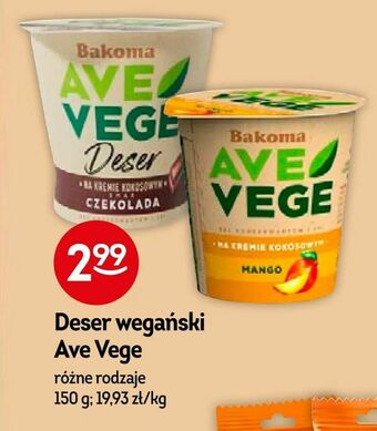 Żabka Deser wegański Ave Vege oferta
