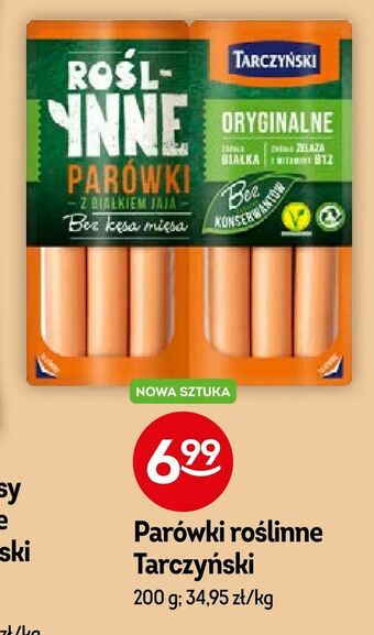 Żabka Parówki roślinne Tarczyński oferta