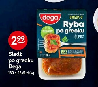 Żabka Śledź po grecku Dega oferta