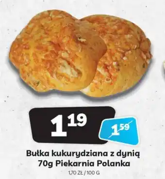 Delfin Bułka kukurydziana z dynią 70g Piekarnia Polanka oferta