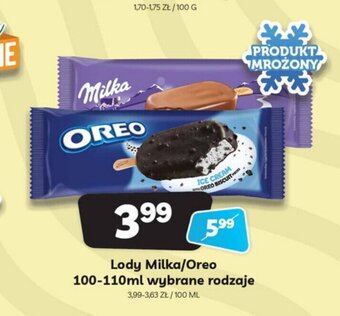 Delfin Lody Milka/Oreo 100-110ml oferta