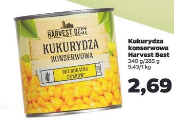 Netto Kukurydza konserwowa harvest best oferta