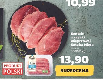 Netto Sznycle z szynki wieprzowej sztuka mięsa netto oferta