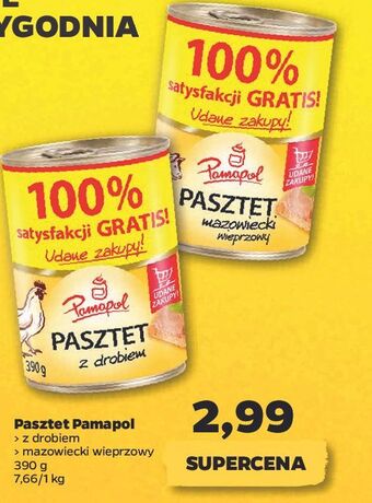Netto Pasztet z drobiem pamapol oferta