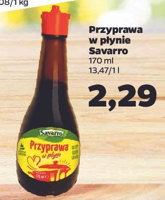 Netto Przyprawa w płynie savarro oferta
