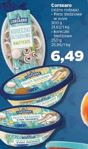 Netto Filety śledziowe w sosie śmietankowym corsarro oferta