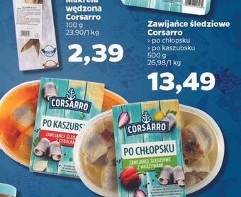 Netto Śledzie po chłopsku corsarro oferta