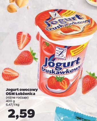 Netto Jogurt truskawkowy osm łobżenica oferta