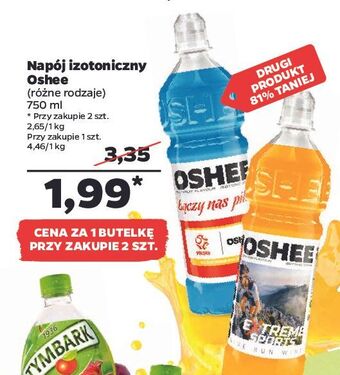 Netto Napój izotoniczny wieloowocowy oshee oferta
