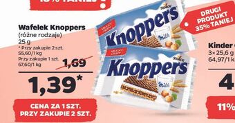 Netto Wafelek knoppers oferta