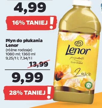 Netto Płyn do płukania gold orchid lenor parfumelle oferta