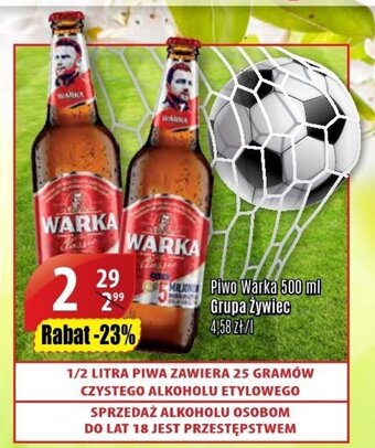 API MARKET Piwo Warka 500ml oferta