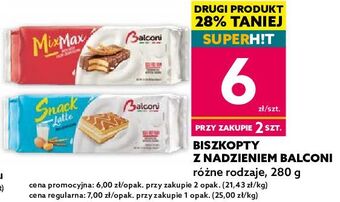 Dealz Ciastka mix max z kremem kakaowym balconi oferta