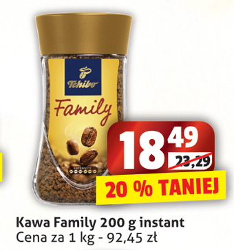Sedal Tchibo family kawa rozpuszczalna 200 g oferta