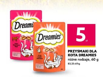 Dealz Przysmak dla kota z wołowiną dreamies oferta