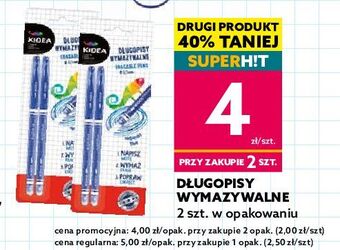 Dealz Długopis wymazywalny kidea oferta