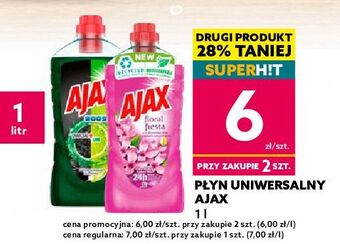 Dealz Płyn do mycia węgiel i limonka ajax boost oferta