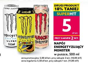 Dealz Napój energetyczny monster energy pacific punch oferta