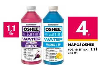 Dealz Napój witaminy i minerały oshee vitamin water oferta