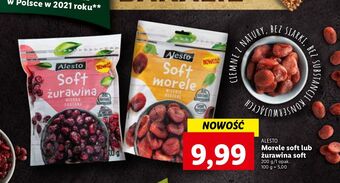 Lidl Żurawina soft alesto oferta