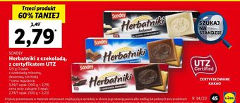 Herbatniki czekoladowe sondey