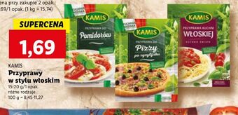 Lidl Przyprawa do pomidorów kamis oferta