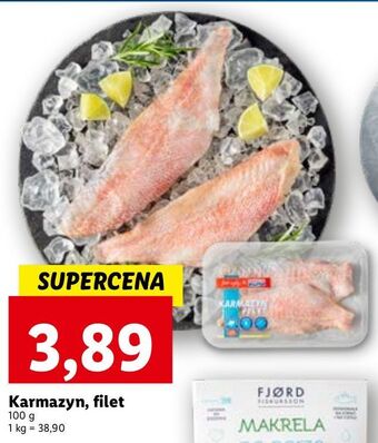 Lidl Karmazyn filet ze skórą abramczyk oferta