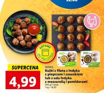 Lidl Kulki z fileta pieprzem i czosnkiem indrol oferta