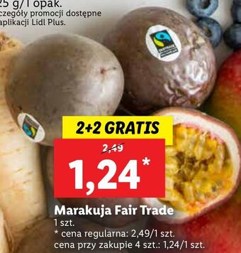 Lidl Marakuja fairtrade oferta