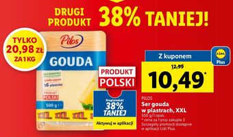 Lidl Ser gouda xxl pilos oferta
