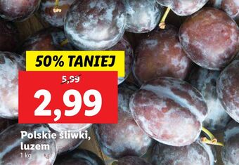 Lidl Śliwki oferta