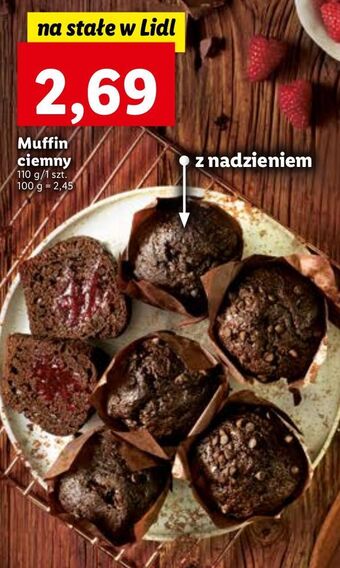Lidl Muffin ciemny oferta